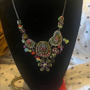 Ayala Bar Hand Crafted Multicolor Statement Necklace